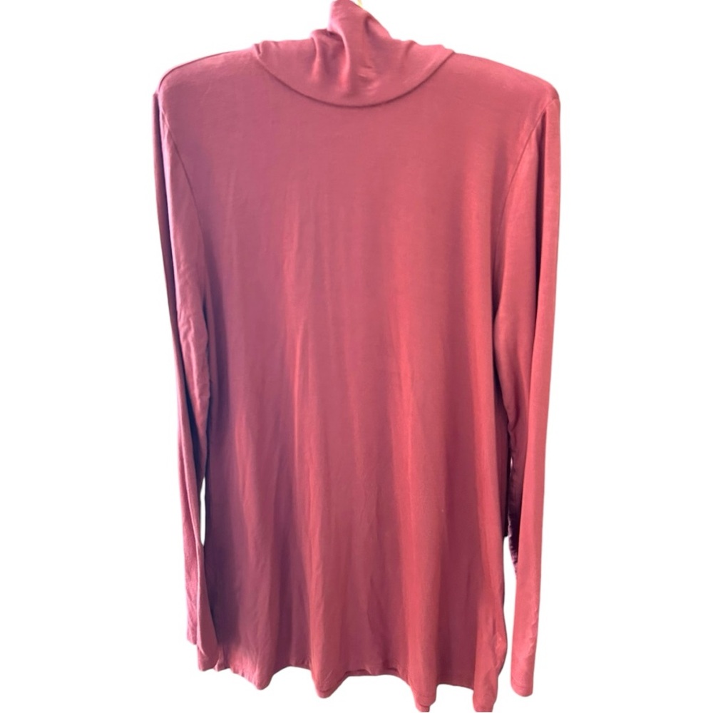Soft Surroundings Small mauve pullover turtleneck